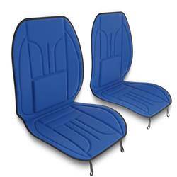 Mata profilowana ochronna na fotel i siedzenia - Auto-Dekor - Akcent 1+1 (niebieska)