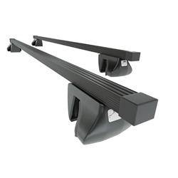 Stalowy bagażnik dachowy do Toyota Land Cruiser 120 SUV (2006-2009) - belki dachowe z uchwytem - Amos - Alfa - O - reling