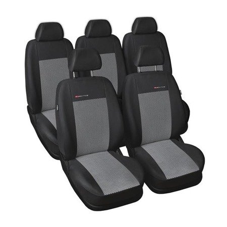 Pokrowce szyte na miarę do Seat Alhambra Van (1996-2010) 5 foteli - pokrowce na fotele samochodowe - Auto-Dekor - Elegance - P-2